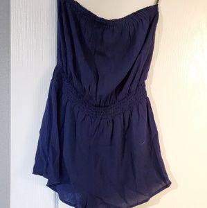Navy Blue Romper